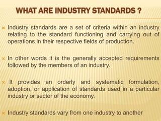 Advocating for Industry Standards and Interoperability